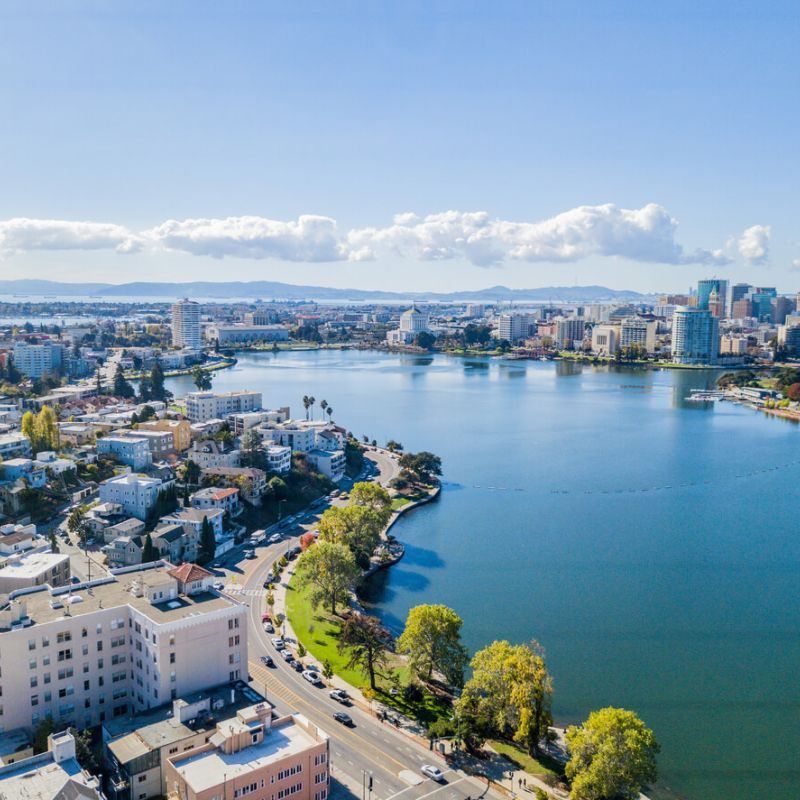 Oakland CA skyline
