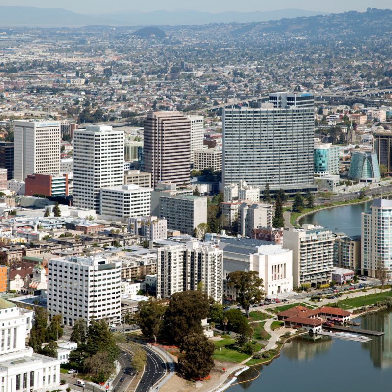Oakland CA skyline