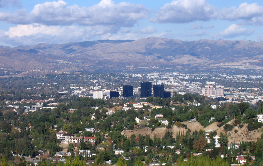 Woodland Hills CA Skyline