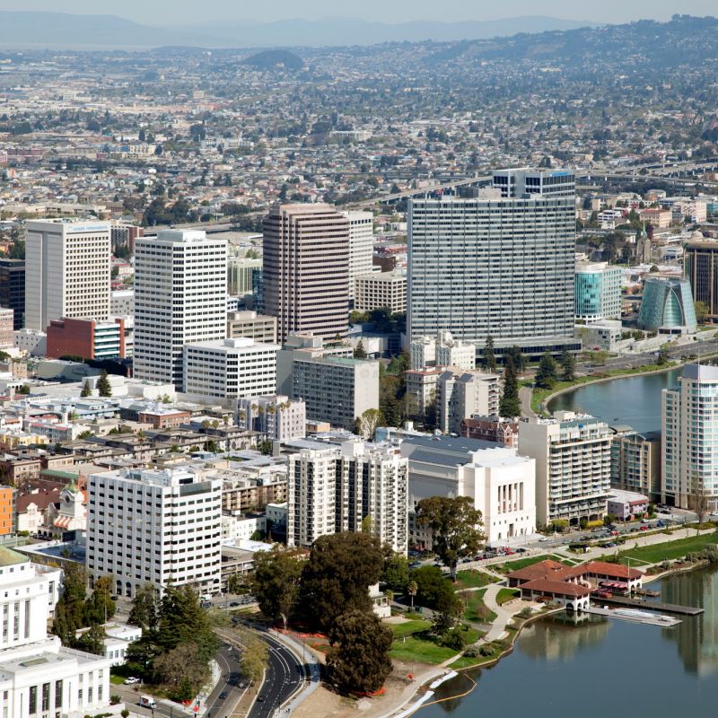 Oakland CA skyline